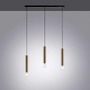 Vícečetná - LD 15618-60 BRUNA LED závěsné svítidlo, nadčasové, jednoduché, matná mosaz, vnitřní svítidlo 3 ramenné - LEUCHTEN DIREKT / JUST LIGHT - foto 4