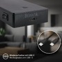 Bodová - BRI 2361015 Cielo lampa na čtení - 2W, 200lm, LED, nabíjecí, stmívatelné, dotykový vypínač, bezdrátové, černá - BRILONER - foto 4