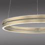 Kruhová - PN 2551-60 Paul Neuhaus LED závěsné svítidlo PURE-E-LOOP elektricky nastavitelná výška 2700-5000K zlatá slonová kost - PAUL NEUHAUS - foto 4