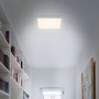 Hranatá - BRI 7071-014 LED stropní svítidlo, 28,7 cm, 21 W, stříbrná - BRILONER - foto 4