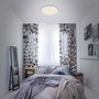 Kruhová - BRI 7075-416 LED stropní svítidlo hvězdné nebe, pr. 38,7 cm, 24,5 W, bílé - BRILONER - foto 4