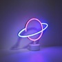 Stolní lampy dekorační - LD 85029-70 NEON-SATUR LED stolní lampa dekorační vícebarevný motiv na baterie s vypínačem - LEUCHTEN DIREKT / JUST LIGHT - foto 4
