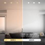 Koupelnová - BRILO 7599034 3ks sada CTS vestavné svítidlo, 8,5 cm, 4W, 300lm matný chrom - BRILO - foto 4