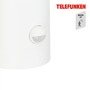 Nástěnná - TF 322306TF BRILONER TELEFUNKEN venkovní nástěnné svítidlo, pohybové čidlo, ochrana proti stříkající vodě, kouřové sklo, bílé 322306TF - foto 4