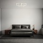 Hranatá - BRILO 3752-019 LED stropní svítidlo, 52 cm 57 W, 5700 lm, hliník-chrom - BRILO - foto 4