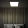 Hranatá - BRILO 7535416 Tava LED stropní svítidlo, ploché, přímé a nepřímé osvětlení, 6000 lm, 45 W, bílé, 56x56 cm - BRILO - foto 4