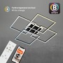 Hranatá - BRILO 3515-015 CCT LED stropní svítidlo, 72,4 cm, 50 W, 5500 lm, černá - BRILO - foto 4