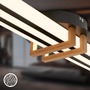 Podélná - BRILO 3951035 Tinka stropní svítidlo 98x16 cm - 30W, 3000lm, LED, teplá bílá, černá - BRILO - foto 4