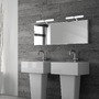 Koupelnová - BRI 2121014 LED svítidlo k zrcadlu 40 cm 6 W 720lm chrom - BRILONER - foto 4