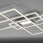 Hranatá - LD 14693-55 Svítidlo stropní ASMIN LED stříbrná barva, 99x29cm, hranaté, stmívatelné, downlight+sidelight 2700-5000K - LEUCHTEN DIREKT / JUST LIGHT - foto 4