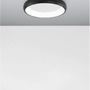 Kruhová - NV 8105616 Stropní svítidlo ALBI černý hliník a akryl LED 32W 230V 3000K IP20 stmívatelné - NOVA LUCE - foto 4