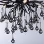 Dekorativní - PN 8090-18 Stropní svítidlo ICICLE černé křišťálové přívěšky - PAUL NEUHAUS - foto 4