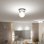 Kruhová - P 71061 Selection Bathroom stropní svítidlo Gove IP44 G9 230V max. 20W chrom/satén - PAULMANN - foto 4