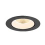 Kruhová - LA 1009865 NUMINOS® GIMBLE XL Stropní vestavné svítidlo, 2700 K, 20°, černá / bílá - BIG WHITE (SLV) - foto 4