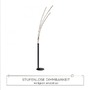 Stojací lampy - LD 15383-18 MAJA LED stojací svítidlo, černá, 3-ramenné, 18 W, 2200 lm 3000K - LEUCHTEN DIREKT / JUST LIGHT - foto 4