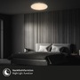 Kruhová - BRILO 3831014 Pulup, LED stropní svítidlo, plynule stmívatelné, dálkový ovladač, matný chrom - BRILO - foto 4