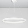 Kruhová - NV 8105603 D Svítidlo závěsné ALBI bílý hliník a akryl LED 80W 230V 3000K IP20 stmívatelné - NOVA LUCE - foto 4