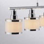 Podélná - LD 15375-17 ACCOR LED závěsné svítidlo 5 ramenné lesklý chrom do jídelny - LEUCHTEN DIREKT / JUST LIGHT - foto 4