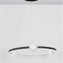 Kruhová - NV 9820601 Závěsné svítidlo CELIA stmívatelné černý hliník opálové sklo LED 36W 230V 3000K IP20 stmívatelné - NOVA LUCE - foto 4