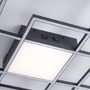 Hranatá - PN 6073-18 Paul Neuhaus Q-Asmin LED stropní svítidlo Smart Home 80x80 černá ZigBee 2700-5000K - PAUL NEUHAUS - foto 4