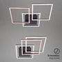 Hranatá - BRILO 3217-015 LED stropní svítidlo, 76,3 cm, 30 W, černá - BRILO - foto 4