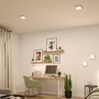 Hranatá - P 71295 LED Panel Abia 2 White Select soumrakové a pohybové čidlo (HF) hranaté 170x170mm 9,5W 2700 - 4000K bílá - PAULMANN - foto 4