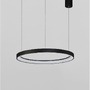 Kruhová - NV 9853682 Závěsné svítidlo PERTINO černý hliník a akryl LED 38W 230V 3000K IP20 stmívatelné - NOVA LUCE - foto 4