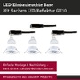 Kruhová - P 94952 LED vestavné svítidlo Base GU10 Flat výklopné 3x4,9W 230V stmívatelné 2700K bílá - PAULMANN - foto 4