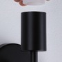 Dekorativní - P 71139 Nástěnné svítidlo Ravi IP44 E27 max. 60W černá mat - PAULMANN - foto 4