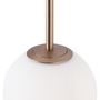 Vícečetná - M MOD321PL-05G Závěsné svítidlo Basic form E14 5x40W bílá/zlatá kov/sklo - MAYTONI - foto 4