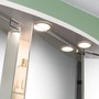 Zapuštěná - P 93119 LED vestavná nábytková svítidla 3ks sada kruhové 65mm 3x2,5W 230/12V 3000K zlatá mat - PAULMANN - foto 4