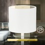 Stolní lampy dekorační - BRILO 7521016 Sigo LED stolní lampička bezdrátová IP44, stmívatelné, s nabíjecí základnou, bílé - BRILO - foto 4