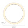 Kruhová - PN 6309-16 LED stropní svítidlo PURE Lines kulaté, bílá, stmívatelné, dálkový ovladač s pamětí 2200-5000K - PAUL NEUHAUS - foto 4