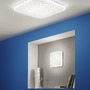 Hranatá - FAN I-GROWLER-PL50 Stropní svítidlo Growler bílý PMMA, 40 W, CCT 3000/4000/6500 K, 50 x 50 x 8 cm - FANEUROPE - foto 4