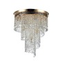 Dekorativní - M DIA522-CL-07-G Lustr Cascade 7xE14 420W mosaz křišťálový kaskádový design - MAYTONI - foto 4