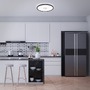 Kruhová - BRI 3392-015 Slim svítidlo LED panel, pr. 42 cm, 3000 lm, 22 W, černá - BRILONER - foto 4
