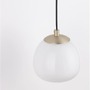 Dekorativní - NV 9009262 Nástěnné svítidlo THE EGG zlatá a matný černý kov lesklé opálové sklo G9 1x5W 230V IP20 bez žárovky - NOVA LUCE - foto 4