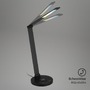 Stolní lampy pracovní - BRILO 7543015 Cuma LED lampa na psací stůl, bezdrátové nabíjení telefonu, stmívatelná, černá - BRILO - foto 4