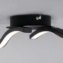 Dekorativní - BRILO 3449-015 LED nástěnné a stropní svítidlo, 55,5 cm, 12 W, černá - BRILO - foto 4