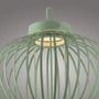 Na stůl - LD 19304-43 AKUBA LED stolní lampa průměr 36cm zelená na baterie USB IP44 stmívatelné dotykem 2700K - JUST LIGHT - foto 4
