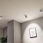 Kruhová - P 93375 VÝPRODEJ VZORKU - Přisazené svítidlo LED Spircle matný chrom 8,0W 3.000K 36° - PAULMANN - foto 4