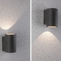 Nástěnná - P 94500 Venkovní venkovní nástěnné svítidlo Concrea 170mm IP65 6,8W 3.000K - PAULMANN - foto 4