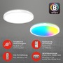 Kruhová - BRILO 7494016 B smart RGB/W-svítidlo LED panel, pr. 42 cm, 22 W, 2700 lm, bílé (starý kód: BRILO 7494-016) - BRILO - foto 4
