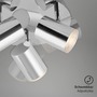 Koupelnová - BRI 2731038 LED bodové svítidlo pr. 21 cm 3xGU10 max. 5W chrom (starý kód: BRI 2731-038) - BRILONER - foto 4