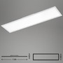 Hranatá - BRILO 7193016 Svítidlo LED panel, 119,5 cm, 4100 lm, 38 W, bílé (starý kód: BRILO 7193-016) - BRILO - foto 4