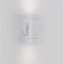 Nástěnná - NV 9010621 Venkovní nástěnné svítidlo LIMBIO bílý akryl skleněný difuzor GU10 2x7W bez žárovky IP44 světlo nahoru a dolů - NOVA LUCE - foto 4