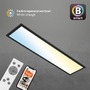 Hranatá - BRILO 7385-015 CCT svítidlo LED panel, 100 cm, 28 W, 3000 lm, černá - BRILO - foto 4