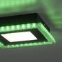 Hranatá - LD 14510-18 ACRI LED stropní svítidlo černé RGB, CCT stmívatelné s dálkovým ovládáním RGB+2700-5000K - LEUCHTEN DIREKT / JUST LIGHT - foto 4