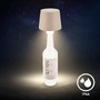 Stolní lampy dekorační - BRILO 7709011 Bota lampička na láhev - 1,8W, 120lm, nabíjecí, LED, stmívatelné, teplá bílá, béžová - BRILO - foto 4