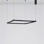 Dekorativní - NV 9990734 Závěsné svítidlo ETERNA černý hliník a akryl LED 40W 230V 3000K IP20 stmívatelné - NOVA LUCE - foto 4
